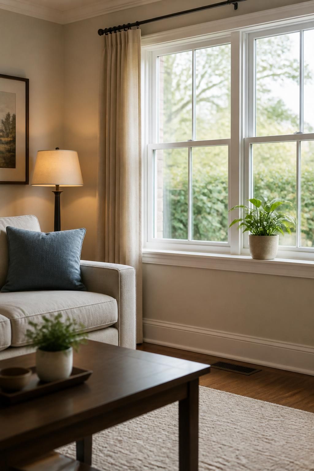 Inviting home interior with a clean, pest-free living space.